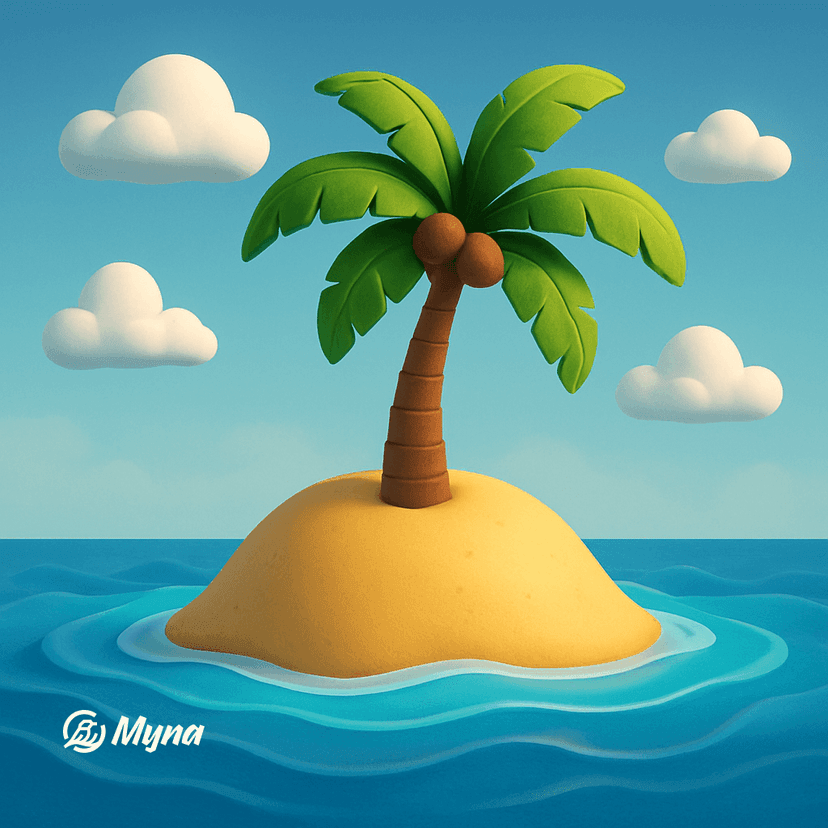 Остров посреди океана