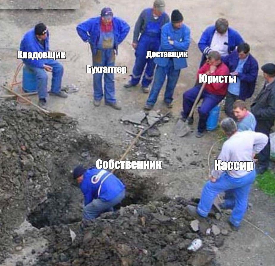 Я работаю, мои личности наблюдают