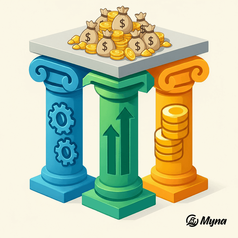 Колонны финансовых активностей поддерживаю прибыль