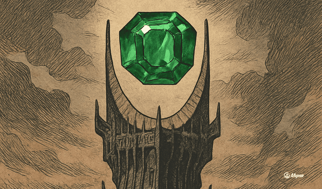 Башня с изумрудом на вершине